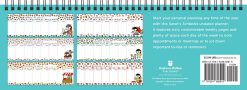 Alternative view of Sarah's Scribbles Undated Weekly Desk Pad Calendar