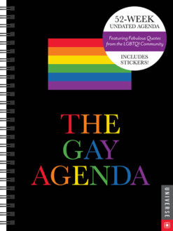 Gay Agenda Undated Calendar
