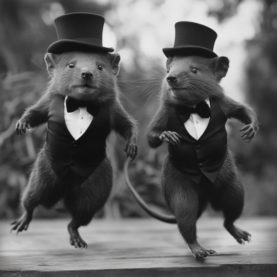 Tap Dancing Tasmanian Devils