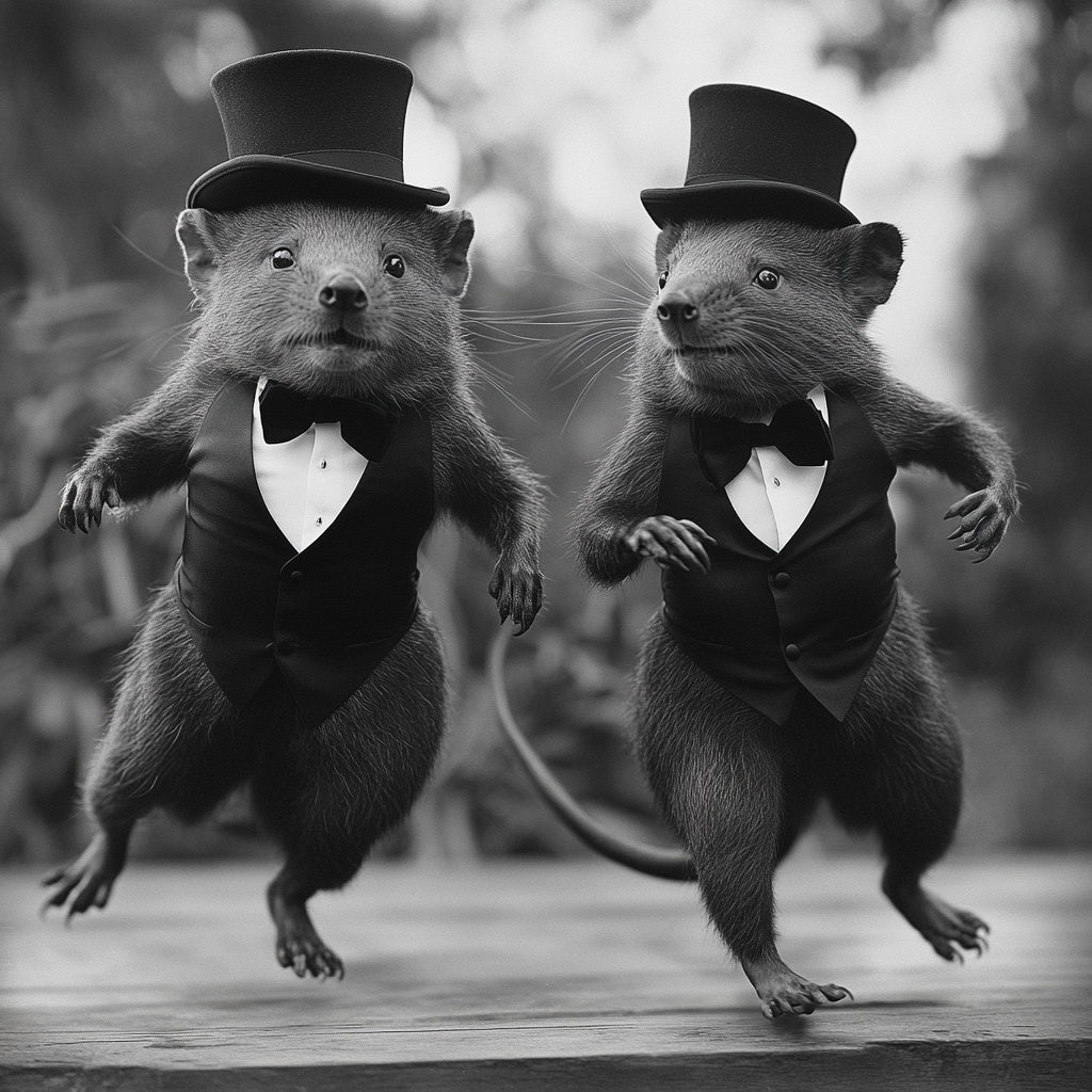 Tap Dancing Tasmanian Devils