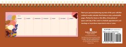 Alternative view of Posh: Desk Pad Undated Weekly Calendar