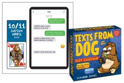 Alternative view of Texts from Dog 2027 Boxed Desk Calendar