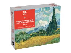 Impressionism and Post-Impressionism 2027 Boxed Desk Calendar