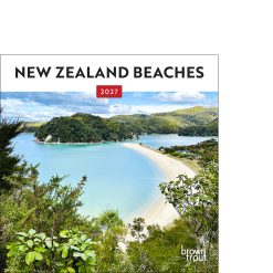 New Zealand Beaches 2027 Mini Square Wall Calendar