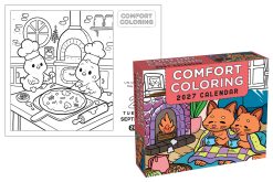 Alternative view of Comfort Coloring 2027 Boxed Desk Calendar