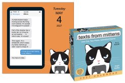 Alternative view of Texts from Mittens the Cat 2027 Boxed Desk Calendar