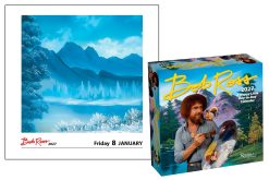 Alternative view of Bob Ross 2027 Boxed Desk Calendar