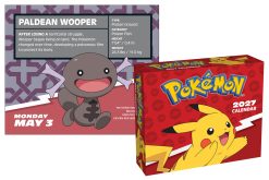 Alternative view of Pokemon 2027 Boxed Desk Calendar