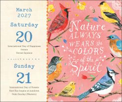 Alternative view of Katie Daisy 2027 Boxed Desk Calendar