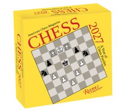 Chess 2027 Boxed Desk Calendar
