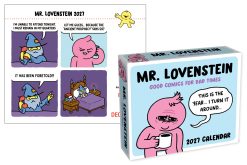 Alternative view of Mr. Lovenstein 2027 Boxed Desk Calendar