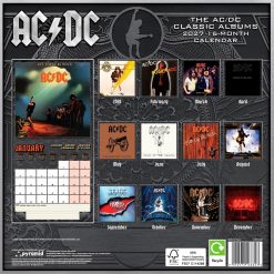 Alternative view of AC/DC 2027 Square Wall Calendar