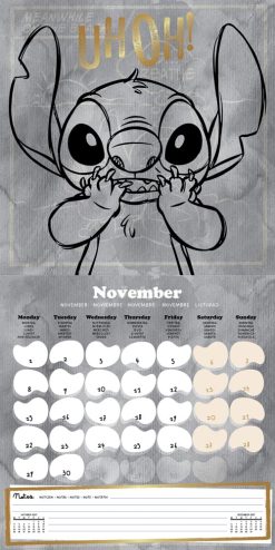 Stitch 2027 Square Wall Calendar - Image 5