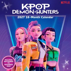 KPop Demon Hunters 2027 Square Wall Calendar