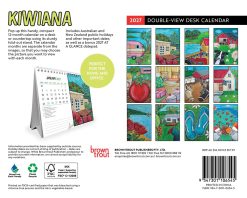 Alternative view of Kiwiana 2027 Double View Desk Easel Calendar