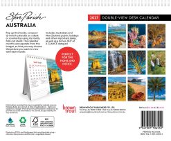 Alternative view of Steve Parish Australia 2027 Double View Desk Easel Calendar