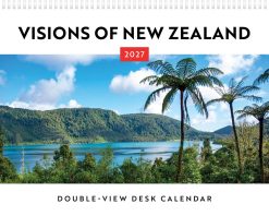 Visions of New Zealand 2027 Double View Desk Easel Calendar
