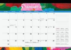 Alternative view of Anna Blatman 2027 Desk Pad Planner