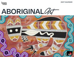 Aboriginal Art 2027 Landscape Wall Calendar
