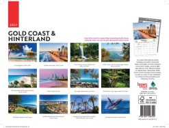 Alternative view of Gold Coast & Hinterland 2027 Landscape Wall Calendar