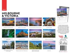 Alternative view of Melbourne & Victoria 2027 Landscape Wall Calendar