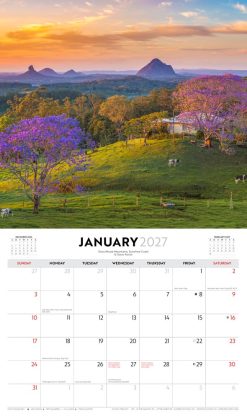Queensland & Region Steve Parish 2027 Landscape Wall Calendar - Image 3