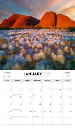 Wild Australia 2027 Landscape Wall Calendar - Image 3