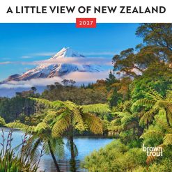 A Little View of New Zealand 2027 Mini Square Wall Calendar