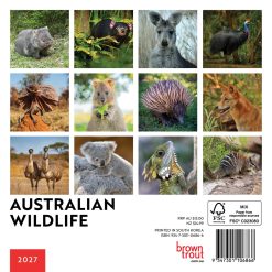 Alternative view of Australian Wildlife 2027 Mini Square Wall Calendar