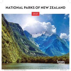 National Parks of New Zealand 2027 Mini Square Wall Calendar