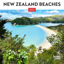 New Zealand Beaches 2027 Mini Square Wall Calendar