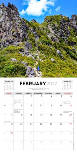 Walks of New Zealand 2027 Mini Square Wall Calendar - Image 4