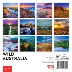 Alternative view of Wild Australia 2027 Mini Square Wall Calendar