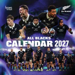 All Blacks 2027 Square Wall Calendar