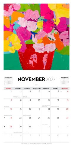 Anna Blatman Illustrated 2027 Square Wall Calendar - Image 3