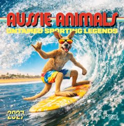 Aussie Animals, Untamed Sporting Legends 2027 Square Wall Calendar