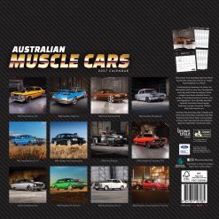 Alternative view of Australian Muscle Cars 2027 Square Wall Calendar