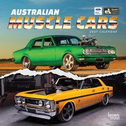 Australian Muscle Cars 2027 Square Wall Calendar
