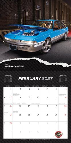 Australian Muscle Cars 2027 Square Wall Calendar - Image 3