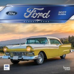 Classic Ford Cars 2027 Square Wall Calendar