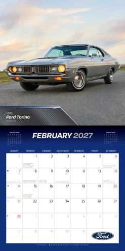Classic Ford Cars 2027 Square Wall Calendar - Image 3