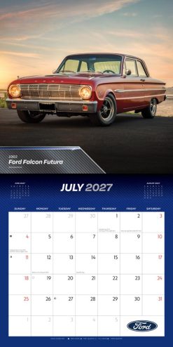 Classic Ford Cars 2027 Square Wall Calendar - Image 4