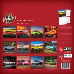 Alternative view of Classic Holden Cars 2027 Square Wall Calendar