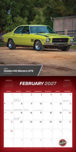 Classic Monaros 2027 Square Wall Calendar - Image 3