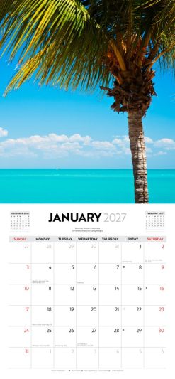 Colours of Australia 2027 Square Wall Calendar - Image 3