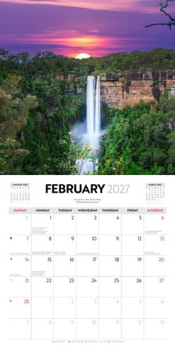 Colours of Australia 2027 Square Wall Calendar - Image 4