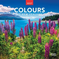 Colours of New Zealand 2027 Square Wall Calendar