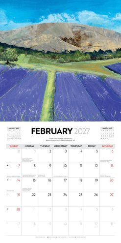 Contemporary New Zealand Art 2027 Square Wall Calendar - Image 4