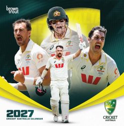 Cricket Australia 2027 Square Wall Calendar