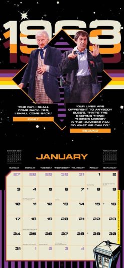 Doctor Who 2027 Square Wall Calendar - Image 5